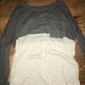 Pink long sleeved shirt